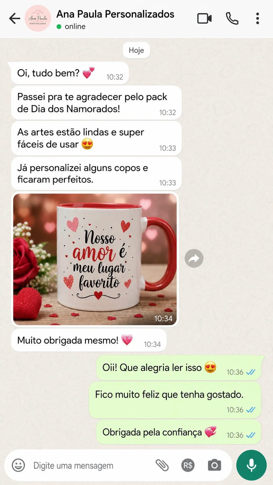 Depoimento de cliente
