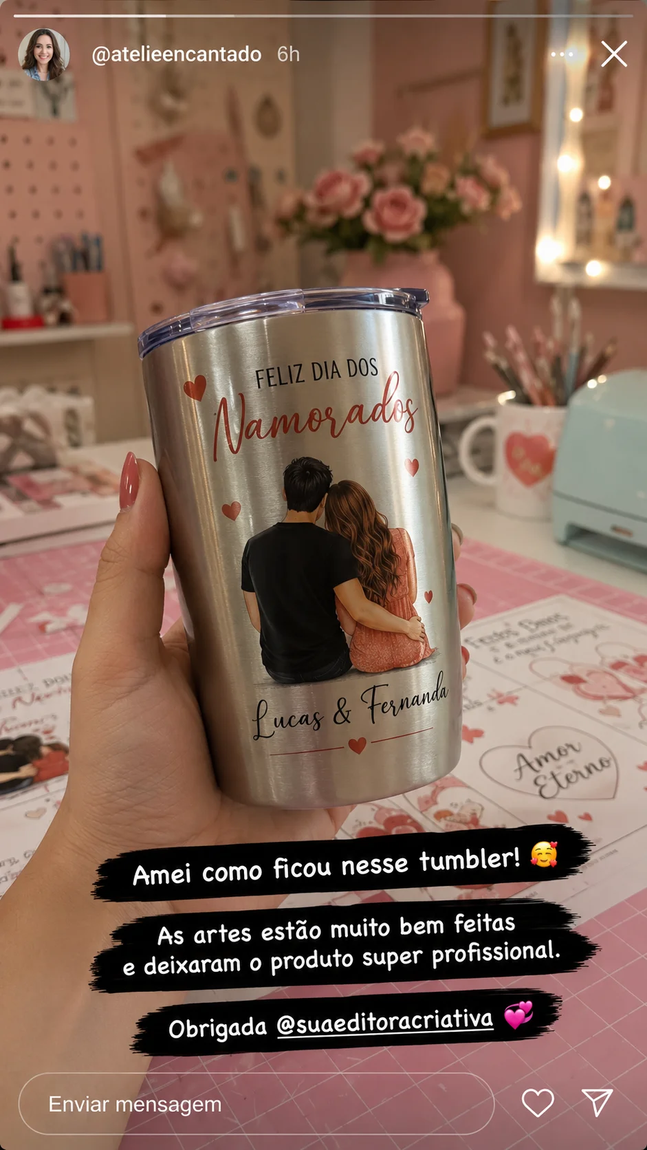 Depoimento de cliente